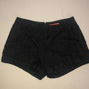 Bershka lace shorts